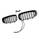 2013-2019 Fit BMW 3 Series F34 GT Dual Slat Front Bumper Grille Gloss Black