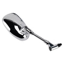 Set of 2 Chrome Rearview Mirrors For Honda VTX1300S 2003-2007 VTX1800C 2002-2006