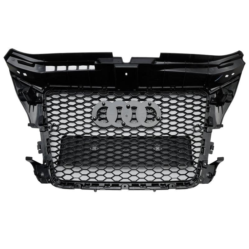 RS3 Style Honeycomb Front Bumper Grille Grill Fit Audi A3 8P 2008-2013