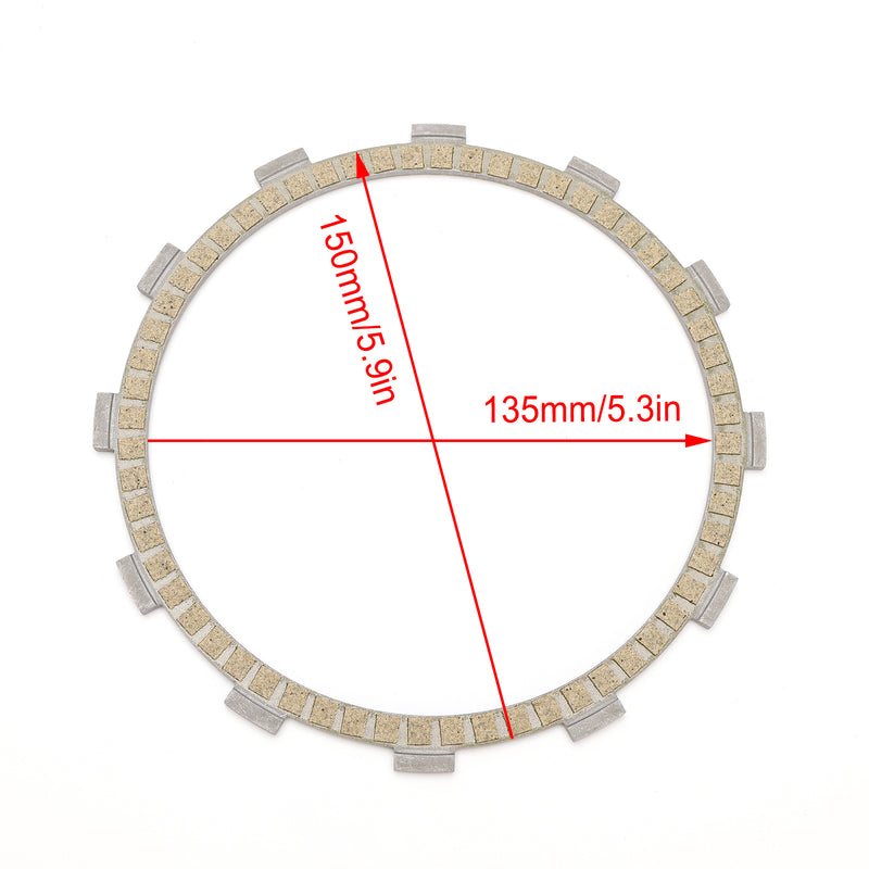 Clutch Friction Plate Kit fit for Honda GL1800 Gold Wing 2001-2017 CTX1300 2014