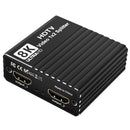 8K HDMI 1 to 2 Splitter HD2.1 8K60hz/4K120hz/1080P240hz w EDID 1 Input 2 Output
