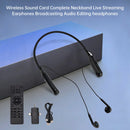 Wireless Sound Card Complete Neckband Live Streaming Earphones for Phone PC TV