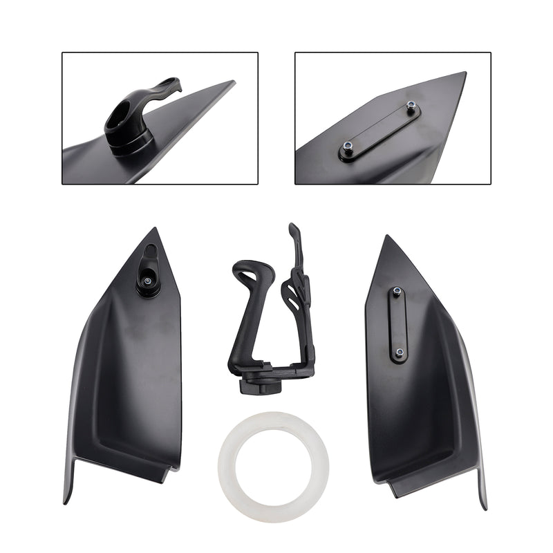 Mounting Helmet Hook Bracket & Cup Holder Abs For Yamaha X-Max 300 2023-2024