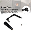 Quadra-Fire Stoves Outfitter-I/II Threaded Door Handle Assembly for PelPro Stoves PP60 PP70 PP130 PP150 PPC90 TSC90 Pleasant Hearth Stoves PH35PS PH50CABPS PH50PS