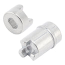 WP2220457 Refrigerator Ice Crusher Coupler + WP2220458 Coupling