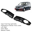 Front Bumper Foglight Grille Fit VW Caddy Life 2004-2010 Fit Touran 2003-2006