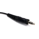 7.1-C9 Advanced Rear Mount Big Plug Tactical Earhook Headset Bone Headphones