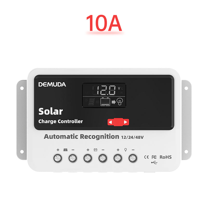 12V24V48V 10A-60A PWM Solar Controller Universal Photovoltaic Charger Controller