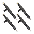 1999-2004 For Isuzu NPR-HD 4.8 4HE1 Turbocharged 4PCS Fuel Injector 9-430-613-736