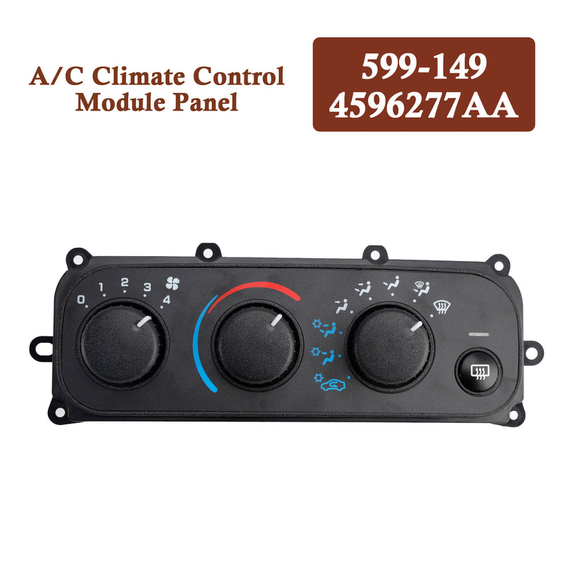 A/C Climate Control Module Panel 599-149 4596277AA for Chrysler Truck