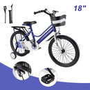16"/18" Kids Bike for Boys and Girls with auxiliary wheels & Rack & Basket
