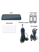 10-inch HD 1080P Rearview Mirror Streaming Media Driving Recorder Dual Lens