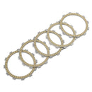 Clutch Friction Plate Kit for Kawasaki EX250 Ninja 250 2008-2012 13088-0038