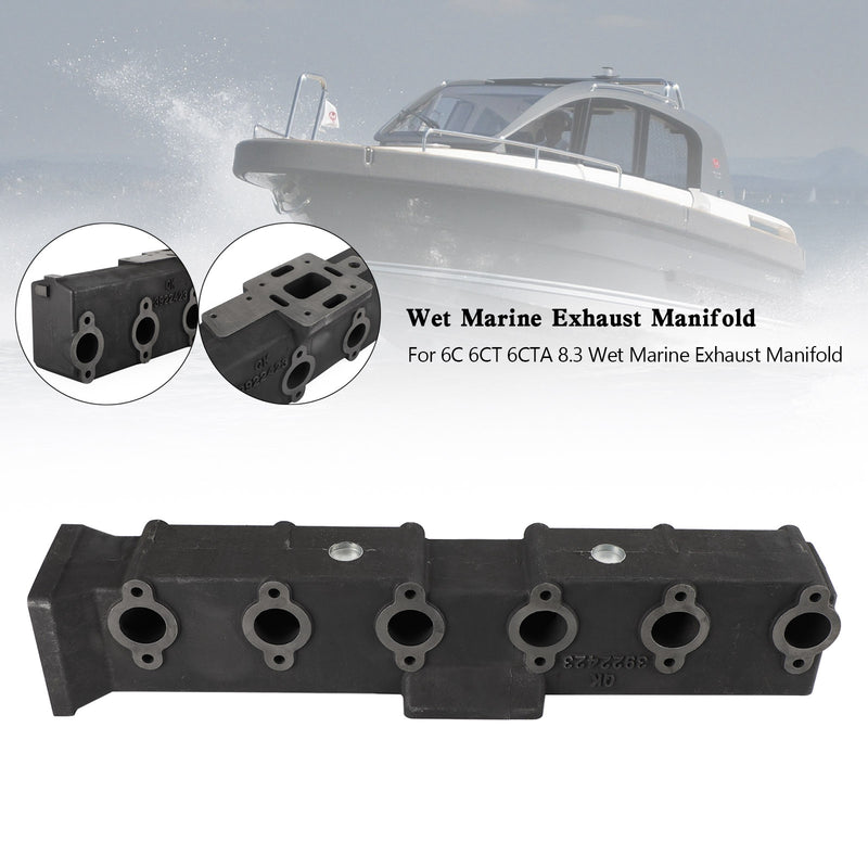 3922935 3911670,3922423,3921482 For 6C 6CT 6CTA 8.3 Wet Marine Exhaust Manifold