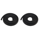 2X 13.5 Ft Door Rubber Weatherstrip Seal For Peterbilt 359 370 377 379 380
