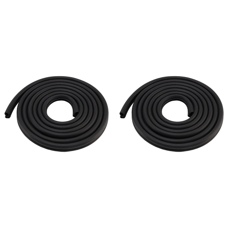 2X 13.5 Ft Door Rubber Weatherstrip Seal For Peterbilt 359 370 377 379 380