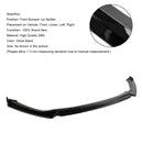 Gloss Black Front Spoiler Lip Performance fit Seat Leon 5F 2012-2020