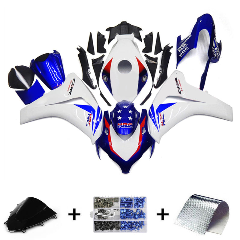 Amotopart Honda CBR1000RR 2008-2011 Fairing Kit Bodywork Plastic ABS