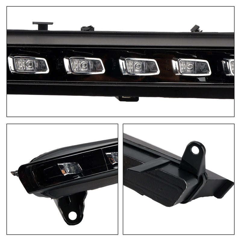 Pair LED Daytime Running Light 4L0953041 4L0953042 For Audi Q7 4L 2007-2009