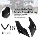 Lower Belly Pan Panels Guard Fairing For Street Triple 765 R/RS 2020-2022