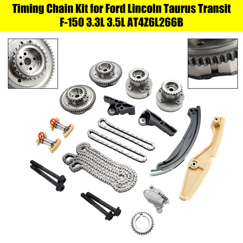 2013-2019 Ford Taurus Ford F-150 3.5L Timing Chain Kit AT4Z6L266B AT4Z6K254A AT4Z6K255A