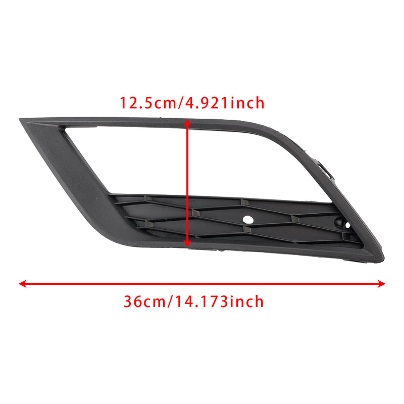 2X Car Front Bumper Fog Light Grilles For Seat Ibiza MK4 2013-2016