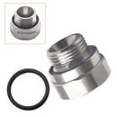 Thread Size Oil Drain Valve Adapter Silver A-211 27mm-2.0