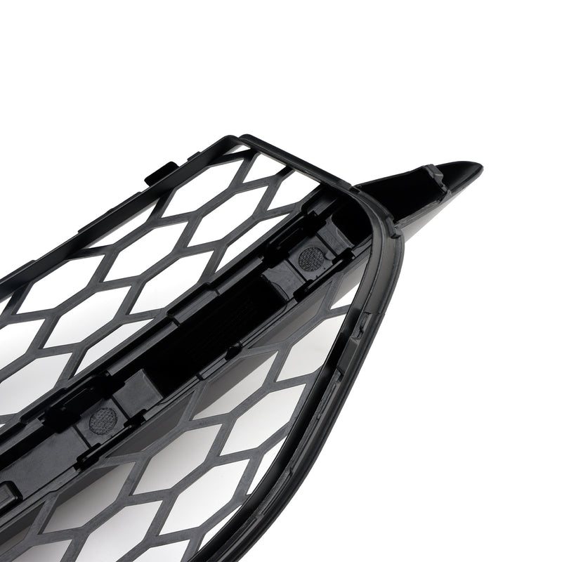 Black Front Bumper Fog Light Grille Cover Bezel Fit Audi A7 S-Line S7 2012-2015