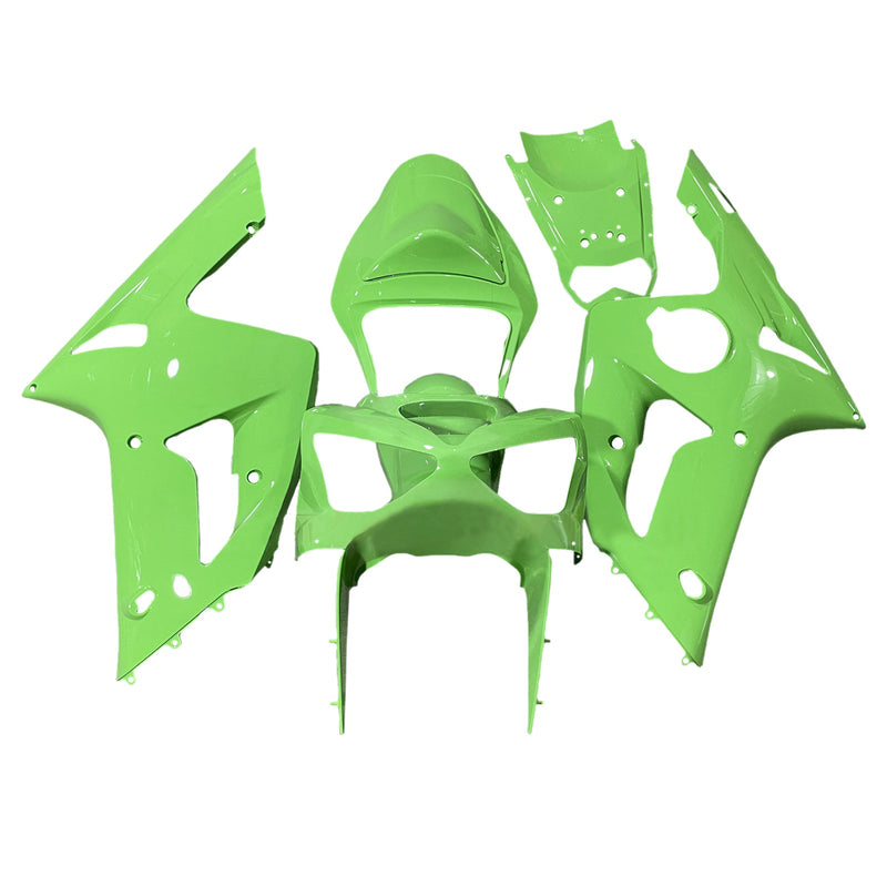Injection Fairing Kit Bodywork Plastic ABS fit For Kawasaki ZX6R 636 2003-2004
