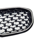 2019-2024 Fit BMW 1 Series F40 Diamond Front Kidney Grill Grille Gloss Black