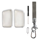 Lexus IS GS ES RX Alloy Aluminum TPU Soft Film Car Key Gray Case Cover