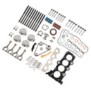 G4FJ 1.6T Engine Piston Gasket Valve Bearing Timing Kit w/ Rods for Hyundai KIA