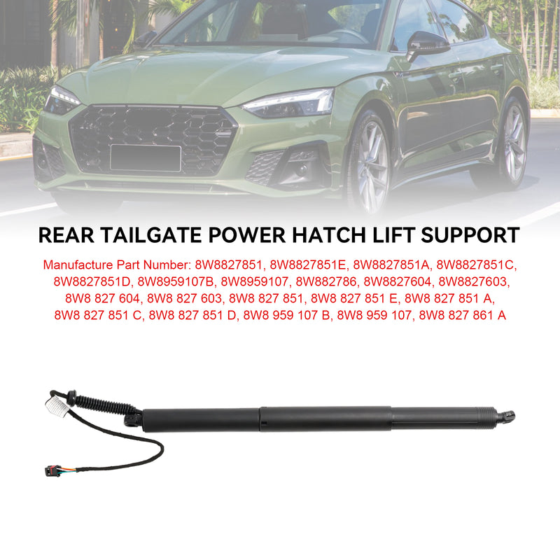1PCS Electric Tailgate Lift 8W8827851 Fit Audi A5 Sportback 2016-2024 8W8959107