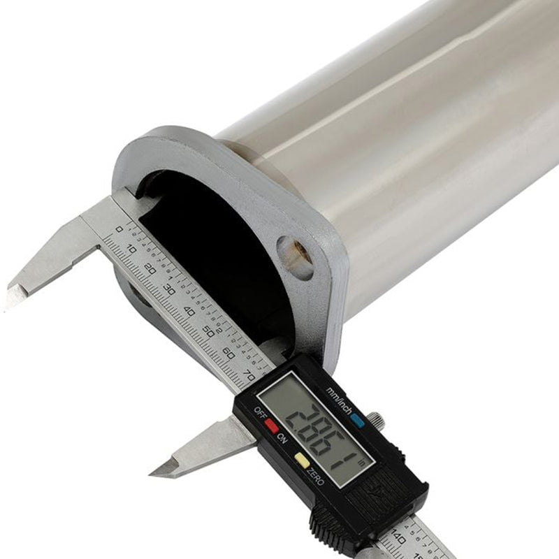 2.5L Oval 3.5" Tip Catback Exhaust Muffler Pipe System for 2002-2007 Subaru Impreza