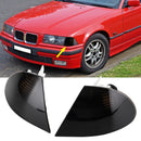 Pair Gray Corner Side Light For BMW 3 Series E46 98-01 Sedan 63136902766