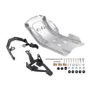 Aluminum Sump Guard Bash Plate Silver For Speed 400 Scrambler 400 X 2024-2026