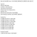 Mass Air Flow Sensor MAF 13627566983 5WK9642Z For BMW Z4 330i 330Ci X3