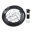 26PCS Air Conditioning Hose and Fitting Kit Includes 6.5 ft #6#8#10 AC Hoses