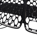 2020-2025 Fit BMW 4 Series G22 G23 G82 W/ ACC Black Front Bumper Grille Grill