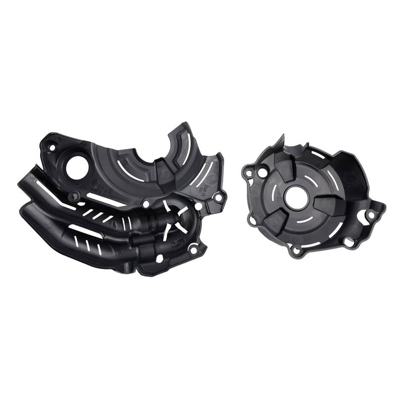 Stator Engine Housing Steel Protector Black For Yamaha Tenere 700 Mt-07 Tracer
