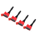 4PCS Ignition Coil 06L905110H For VW Jetta Beetle Passat Golf  1.8 & 2.0 15-2023