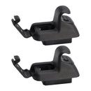 2x Black Sun Visor Clip 1RF14DX9AB Fit For Chrysler 300 Dodge Charger 2011-2020