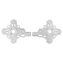 Left&Right Car Side Mirror Glass Lens Plastic Bracket Clip Holder for Honda