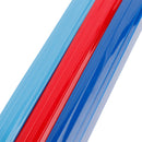 Tri-Color ABS Front Kidney Grille Insert Trims Clip For BMW 7 Series 2023-2025