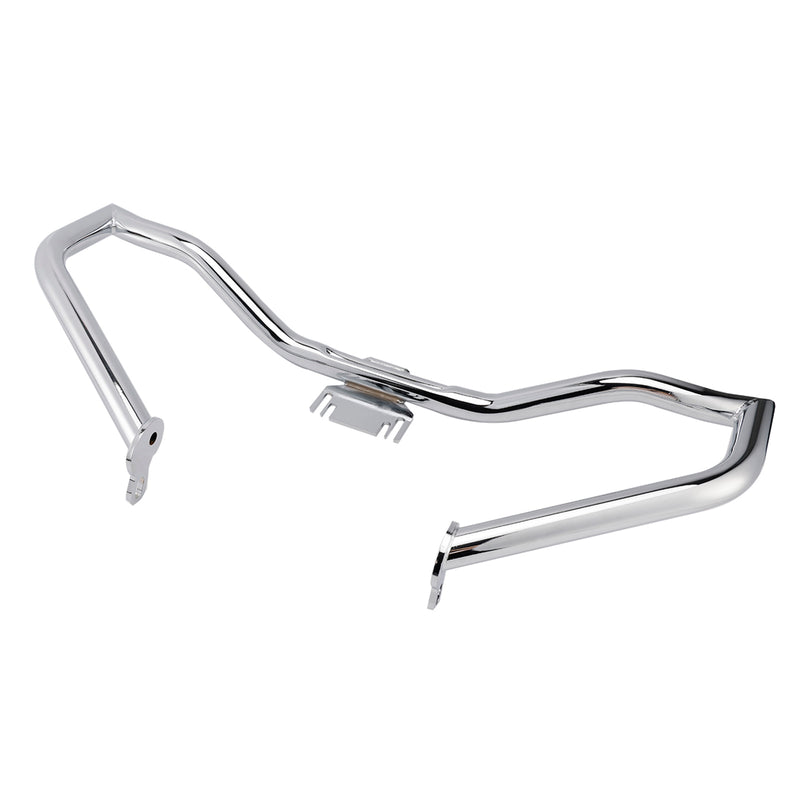 Kit Crash Bar Engine Bumper & Fairing Bracket Chrome Fits For Glide Flht Flhx