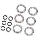 12PCS Fuel Injector Gasket Ring & Element Fit BMW 335i 340i 528i N20 B38 N55