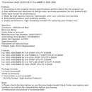 Front Drive Shaft 26207524371 For BMW X5 2004-2006