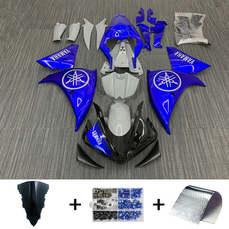 Amotopart Yamaha YZF 1000 R1 2009-2011 Fairing Kit Bodywork Plastic ABS