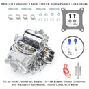 BR-67213 Carburetor 4 Barrel 750 CFM Double Pumper Carb E-Choke