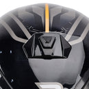 DOT Motorcycle Helmet Adult Street Full Face Orange